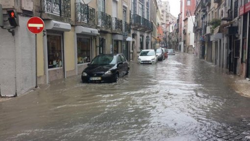 Mau tempo: Bombeiros registaram 51 ocorrências em Lisboa devido à chuva