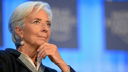 Lagarde aponta coronavírus como nova fonte de preocupação para economia da zona euro