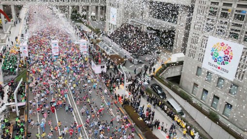 Covid-19: Organização da maratona de Tóquio insta à ausência de inscritos chineses