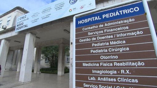 Covid-19: Exames a criança internada no Hospital D. Estefânia deram negativos