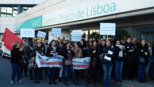 Trabalhadores dos SAMS do Sul e Ilhas fazem greve em 13 de março