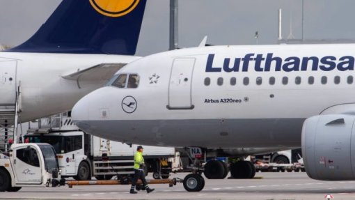 Covid-19: Lufthansa anuncia suspensão de todos os voos para Israel