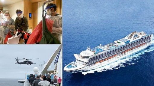 Covid-19: Pelo menos 21 pessoas infetadas no navio de cruzeiros &quot;Grand Princess&quot; nos EUA