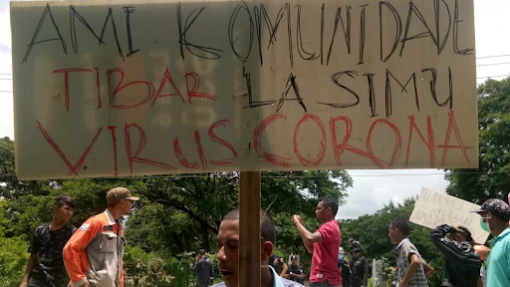 Covid-19: Polícia timorense usa gás lacrimogéneo em protesto contra centro de quarentena