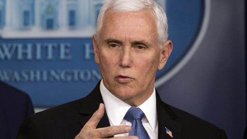 Covid-19: Pence afirma desconhecer se Presidente dos EUA já fez análises