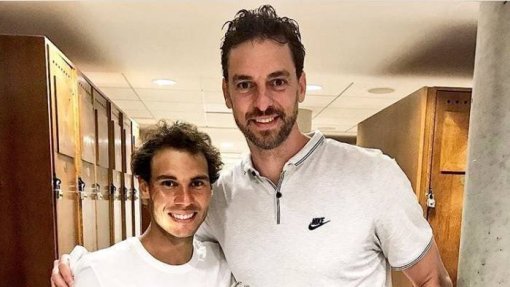 Covid-19: Nadal e Gasol promovem campanha para arrecadar 11 milhões de euros