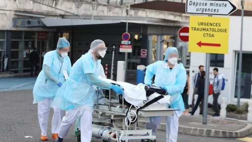 Covid-19: França com 37.575 casos e 2.314 mortos desde o início da pandemia