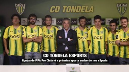 Covid-19: Plantel do Tondela participa em doação de material para hospital