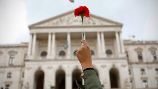 25 Abril: Sessão solene na AR com um terço dos deputados e “alguns convidados”