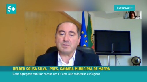 Covid-19: Mafra entrega máscaras à população