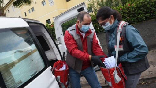 Covid-19: Monte e Imaculado Coração de Maria recebem primeiras máscaras distribuídas na Madeira