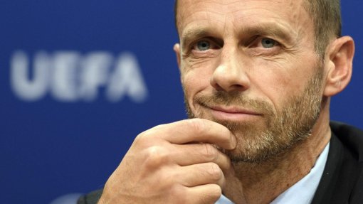 Covid-19: Presidente da UEFA diz que ligas estão prontas para jogar à porta fechada