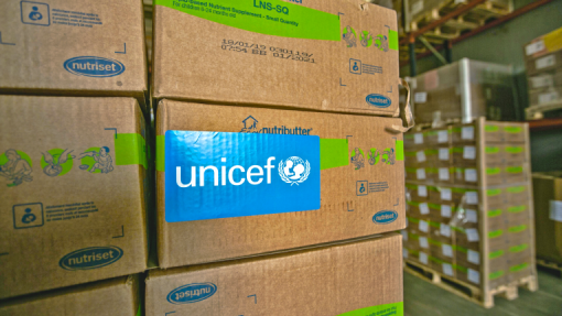 UNICEF distribui 10 mil caixas de produtos de nutrição para apoiar crianças em Luanda