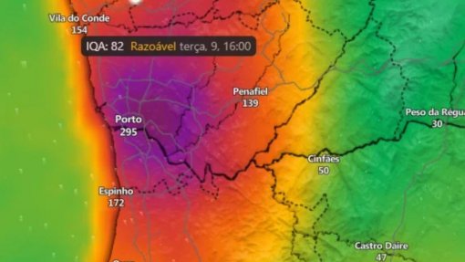 Incêndios: Utentes do Porto preocupados com qualidade do ar procuram ULS São João