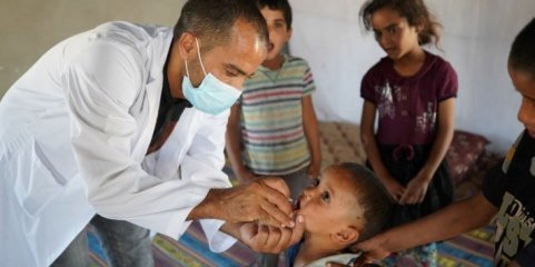 Médio Oriente: Israel autoriza segunda dose da vacina contra a pólio, diz UNICEF