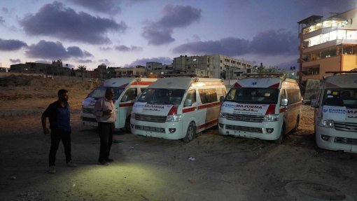 Médio Oriente: Israel autoriza entrada de mil unidades de sangue num hospital no sul de Gaza