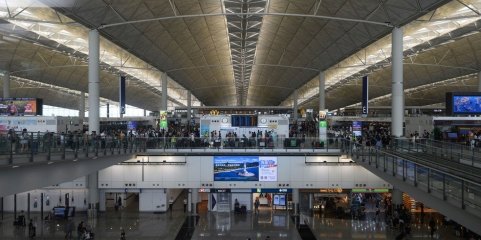 Volume de droga apreendida no aeroporto de Hong Kong mais que triplicou em 2024