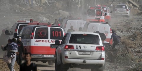 Médio Oriente: Crescente Vermelho preparado para enviar ajuda humanitária para Gaza